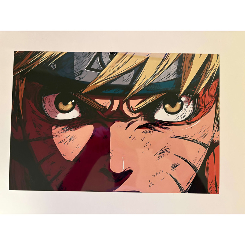 Naruto | Placa de Aluminio Anime Decorativa