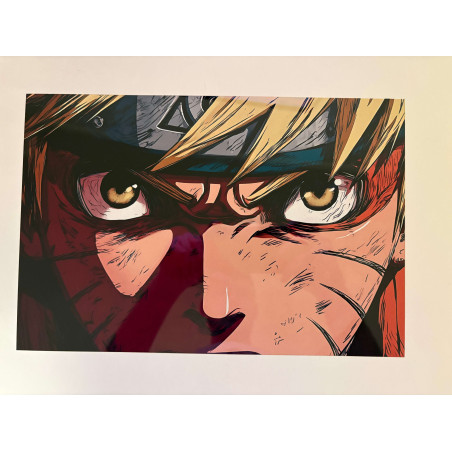 Naruto | Placa de Aluminio Anime Decorativa